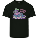 Crushing Eggs Easter T-Rex Dinosaur Monster Truck Kids T-Shirt Childrens Black