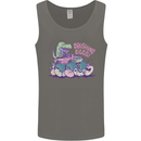 Crushing Eggs Easter T-Rex Dinosaur Monster Truck Mens Vest Tank Top Charcoal
