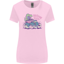Crushing Eggs Easter T-Rex Dinosaur Monster Truck Womens Wider Cut T-Shirt Light Pink
