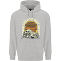 Crypto Not Crypt Funny Cryptocurrency Skulls Childrens Kids Hoodie Sports Grey