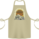 Crypto Not Crypt Funny Cryptocurrency Skulls Cotton Apron 100% Organic Khaki