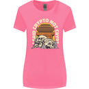 Crypto Not Crypt Funny Cryptocurrency Skulls Womens Wider Cut T-Shirt Azalea