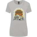 Crypto Not Crypt Funny Cryptocurrency Skulls Womens Wider Cut T-Shirt Sports Grey
