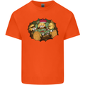 Crypto Poker Cryptocurrency Kids T-Shirt Childrens Orange