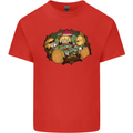 Crypto Poker Cryptocurrency Kids T-Shirt Childrens Red