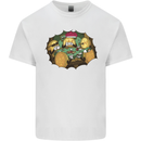 Crypto Poker Cryptocurrency Mens Cotton T-Shirt Tee Top White