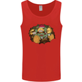 Crypto Poker Cryptocurrency Mens Vest Tank Top Red