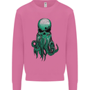 Cthulhu Green Kraken Octopus Skull Mens Sweatshirt Jumper Azalea
