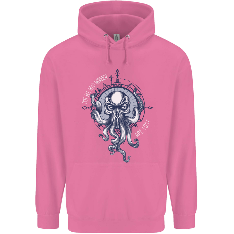 Cthulhu Wander Kraken Octopus Ocean Mens 80% Cotton Hoodie Azelea