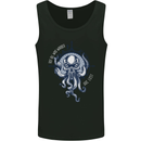 Cthulhu Wander Kraken Octopus Ocean Mens Vest Tank Top Black
