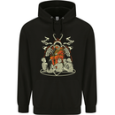 Cult Christmas Evil Santa Anti Xmas Demon Childrens Kids Hoodie Black