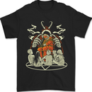 Cult Christmas Evil Santa Anti Xmas Demon Mens T-Shirt 100% Cotton Black