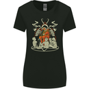 Cult Christmas Evil Santa Anti Xmas Demon Womens Wider Cut T-Shirt Black