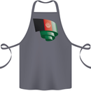 Curled Afghanistan Flag Afghan Day Football Cotton Apron 100% Organic Steel