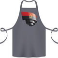 Curled Angola Flag Angolan Day Football Cotton Apron 100% Organic Steel