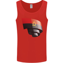 Curled Angola Flag Angolan Day Football Mens Vest Tank Top Red