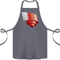 Curled Bahrain Flag Bahraini Day Football Cotton Apron 100% Organic Steel