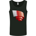 Curled Bahrain Flag Bahraini Day Football Mens Vest Tank Top Black