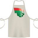 Curled Burkina Faso Flag Day Football Cotton Apron 100% Organic Natural