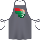 Curled Burkina Faso Flag Day Football Cotton Apron 100% Organic Steel