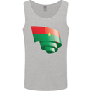 Curled Burkina Faso Flag Day Football Mens Vest Tank Top Sports Grey
