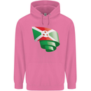 Curled Burundi Flag Burundians Day Football Mens 80% Cotton Hoodie Azelea