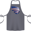 Curled Cape Verde Flag Verdean Day Football Cotton Apron 100% Organic Steel