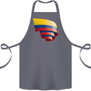 Curled Columbia Flag Columbian Day Football Cotton Apron 100% Organic Steel