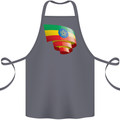 Curled Ethiopia Flag Ethiopian Day Football Cotton Apron 100% Organic Steel