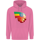 Curled Ethiopia Flag Ethiopian Day Football Mens 80% Cotton Hoodie Azelea