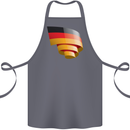 Curled Germany Flag German Day Football Cotton Apron 100% Organic Steel