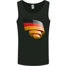 Curled Germany Flag German Day Football Mens Vest Tank Top Black