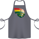 Curled Ghana Flag Ghanaian Day Football Cotton Apron 100% Organic Steel