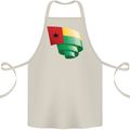 Curled Guinea-Bissau Flag Day Football Cotton Apron 100% Organic Natural