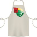Curled Guinea-Bissau Flag Day Football Cotton Apron 100% Organic Natural