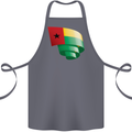 Curled Guinea-Bissau Flag Day Football Cotton Apron 100% Organic Steel