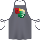 Curled Guinea-Bissau Flag Day Football Cotton Apron 100% Organic Steel
