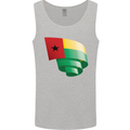 Curled Guinea-Bissau Flag Day Football Mens Vest Tank Top Sports Grey
