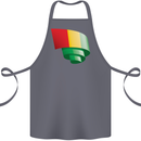 Curled Guinea Flag Guinean Day Football Cotton Apron 100% Organic Steel