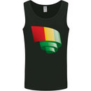 Curled Guinea Flag Guinean Day Football Mens Vest Tank Top Black