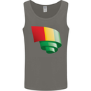 Curled Guinea Flag Guinean Day Football Mens Vest Tank Top Charcoal