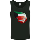 Curled Kuwait Flag Kuwaiti Day Football Mens Vest Tank Top Black