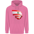 Curled Lebanon Flag Lebanese Day Football Mens 80% Cotton Hoodie Azelea