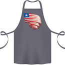 Curled Liberia Flag Liberian Day Football Cotton Apron 100% Organic Steel