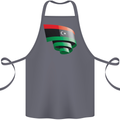 Curled Libya Flag Libyan Day Football Cotton Apron 100% Organic Steel