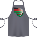 Curled Malawi Flag Malawian Day Football Cotton Apron 100% Organic Steel