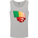 Curled Mali Flag Malian Day Football Mens Vest Tank Top Sports Grey