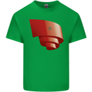 Curled Morocco Flag Moroccan Day Football Mens Cotton T-Shirt Tee Top Irish Green