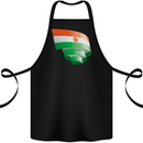 Curled Niger Flag Nigerien Day Football Cotton Apron 100% Organic Black
