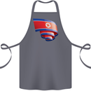 Curled North Korea Flag Korean Day Football Cotton Apron 100% Organic Steel